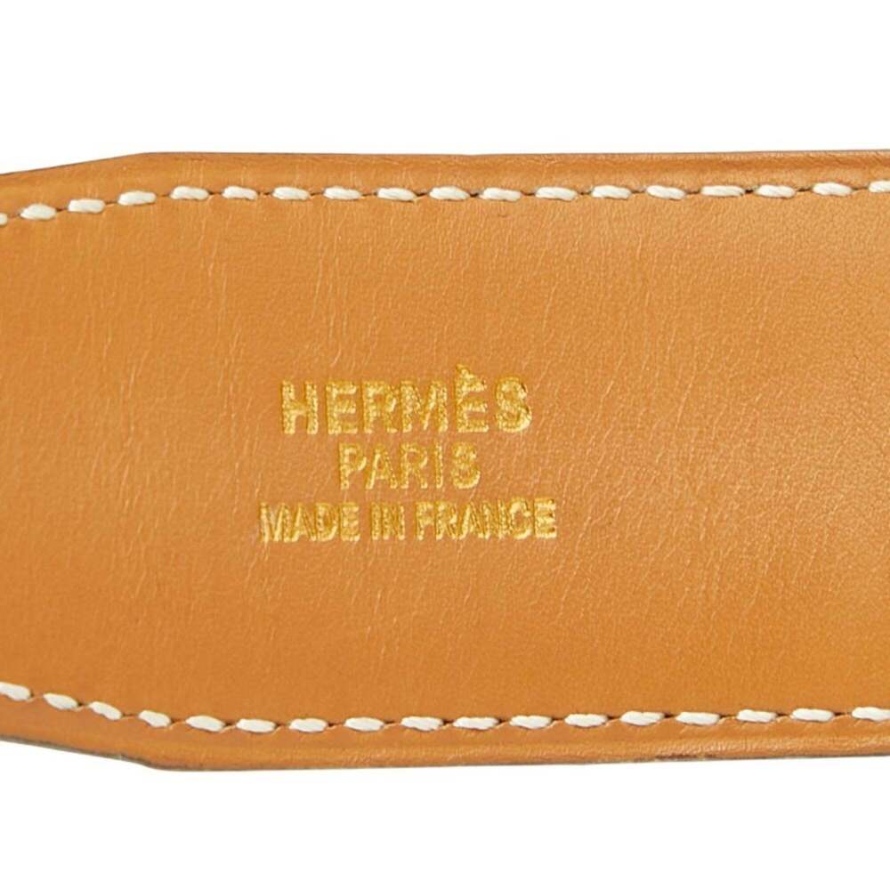HERMES Authentic Black Belt - Picture 6 of 8